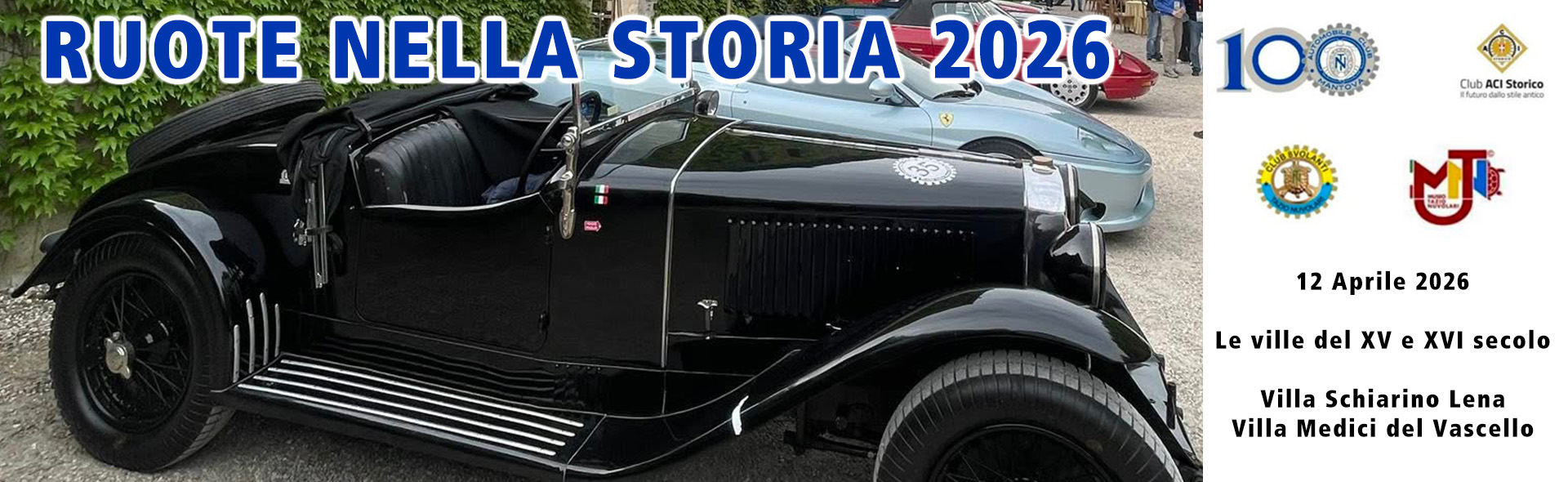RUOTE NELLA STORIA 2026